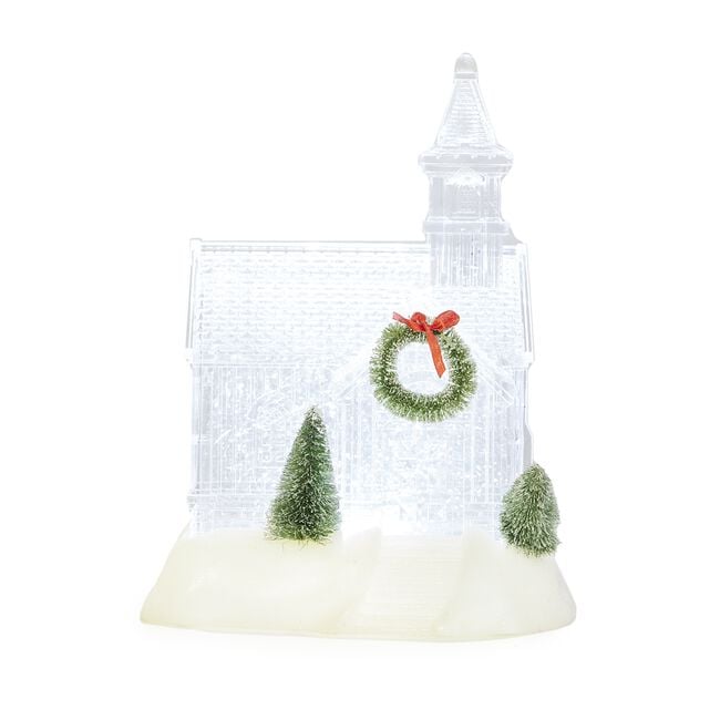 Light Up Swirling Glitter Musical Church