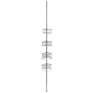Espelho Premium Telescopic Shower Caddy