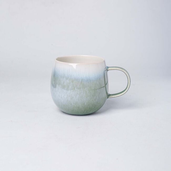 Heritage Reactive Two Tone Hug Mug - Green