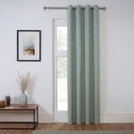 HACKNEY BLACKOUT DUCK EGG 135x240cm Curtain Panel 