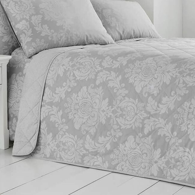Elvira Bedspread 200cm x 220cm - Grey