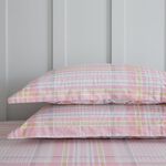 Casey Oxford Pillowcase Pair - Pink