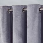 EMBOSSED SILVER 66x54 Curtain