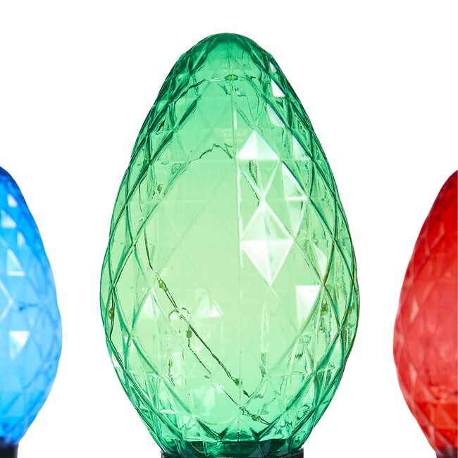 Set of 3 Multicolour Tree Bulb Path Lights