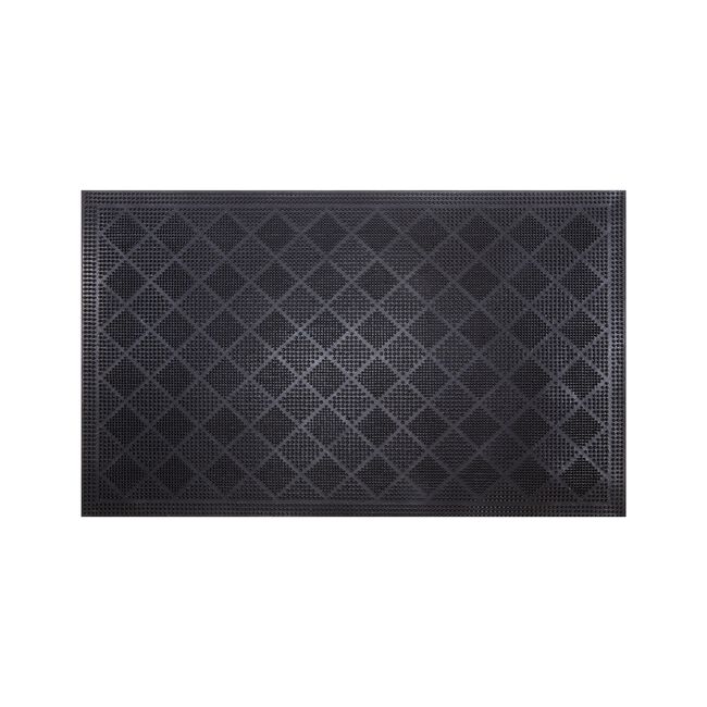Diamond Rubber Pin Door Mat 45cm x 75cm