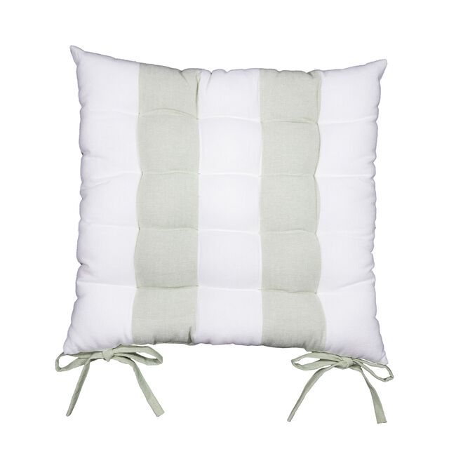 REVERSIBLE SEAT PAD Sage