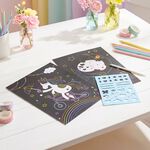 Scratch Magic & Stencil Set