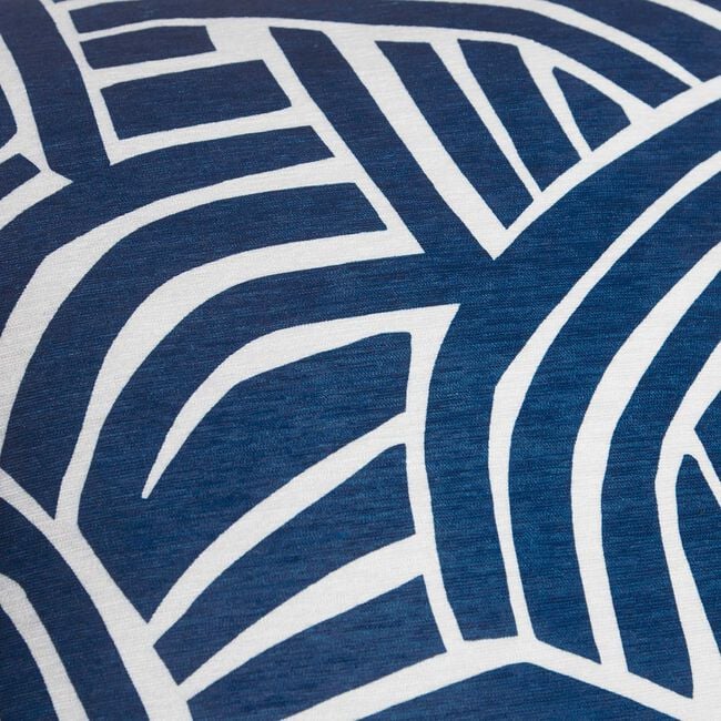 OVERLAP GEO NAVY 45x45 Cushion