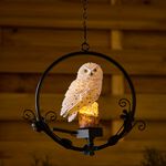Hanging Owl Garden Solar Light
