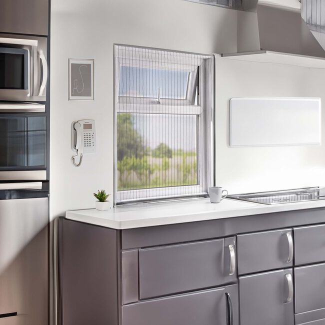 INSECT WINDOW SCREEN - GREY - 150cm x 130cm