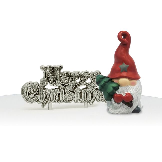 Christmas Gonk & Merry Christmas Cake Topper