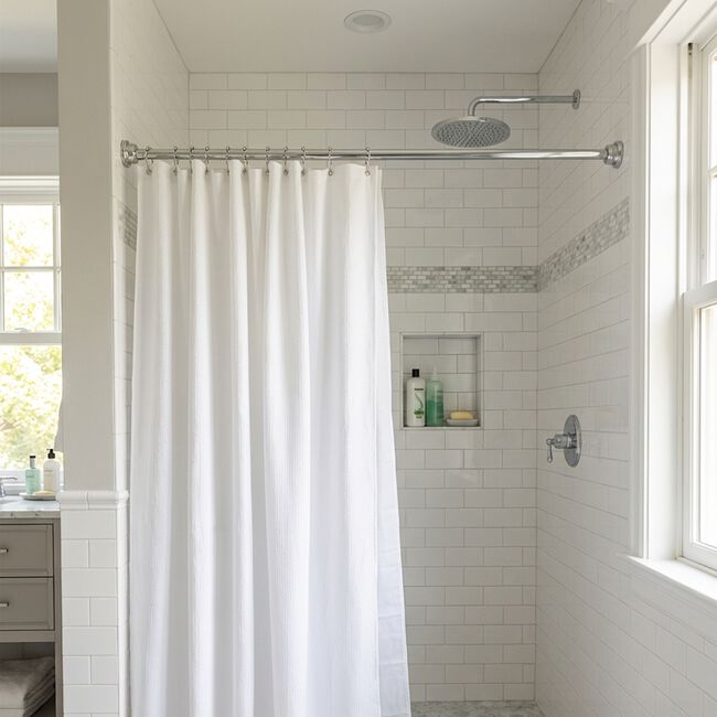 De Vielle Shower Curtain Rod 120cm - 220cm