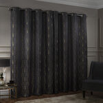 EMPIRE CHARCOAL 66x54 Curtain
