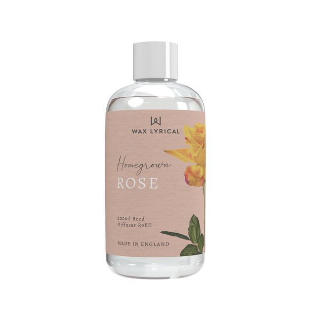 Wax Lyrical Home Grown 200ml Refill Rose