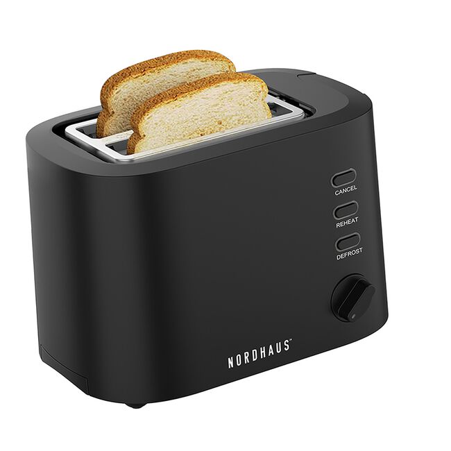 Nordhaus Essence Black 2 Slice Toaster