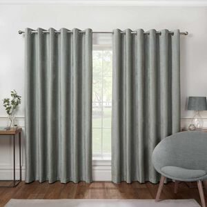 BLACKOUT & THERMAL TEXTURED DUCK EGG 66x54 Curtain