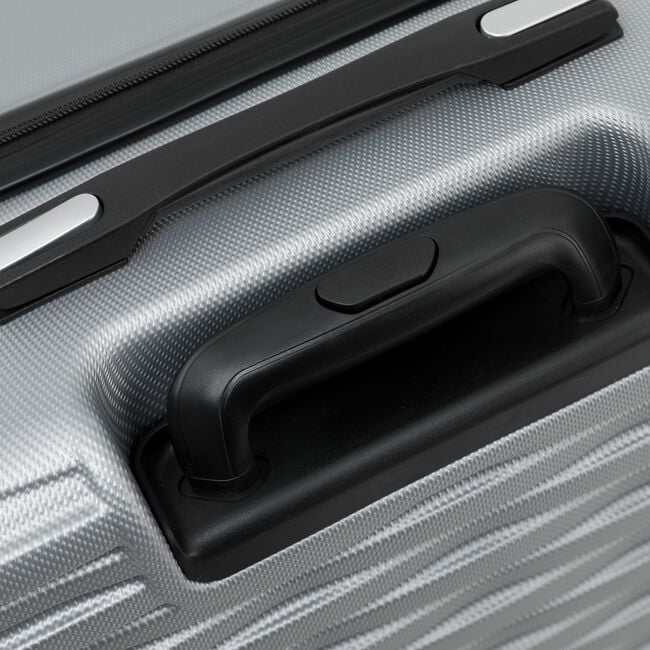 MEDIUM LIGHTWEIGHT HARDSHELL LUGGAGE - SILVER