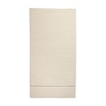  BIANCA ZERO TWIST SATIN STITCH CREAM Hand Towel 