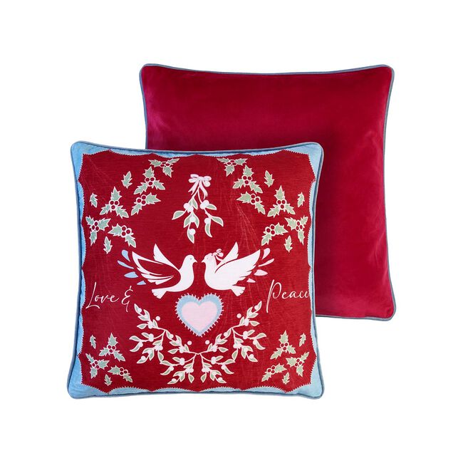 Love & Peace Cushion Cover 45cm x 45cm - 2pack