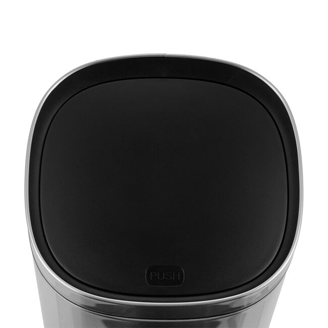 40L Newport Push Bin - Stainless Steel
