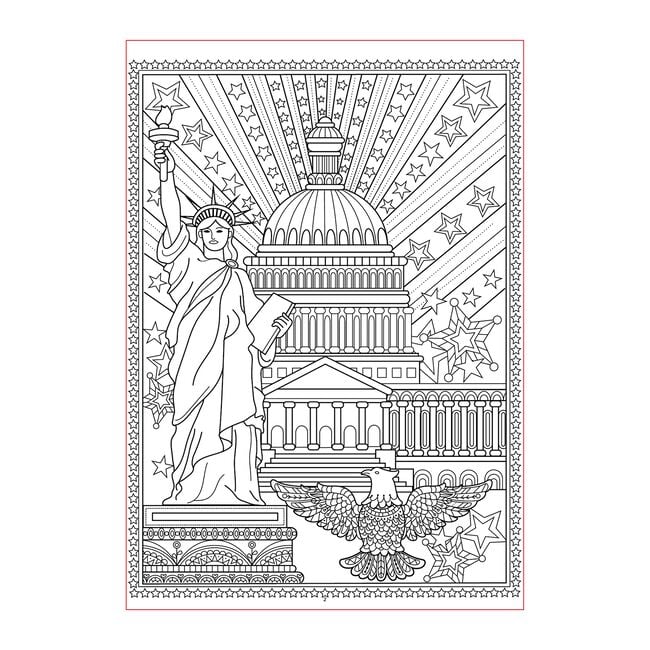Adult Colouring Book - Cities