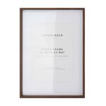 A3 COPENHAGEN WALNUT Photo Frame