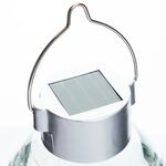 Glass Solar Disc Garden Light