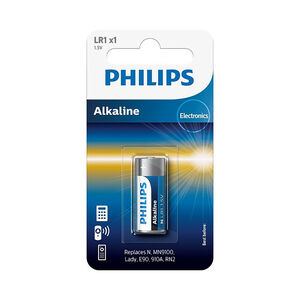Philips Power Alkaline LR1/MN9100 Battery 1.5V
