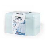 SALTER RETRO BLUE 4 Piece Storage Set