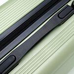 LARGE LIGHTWEIGHT HARDSHELL LUGGAGE - SAGE GREEN