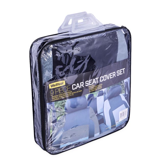 9 Piece Car Seat Cover Set 