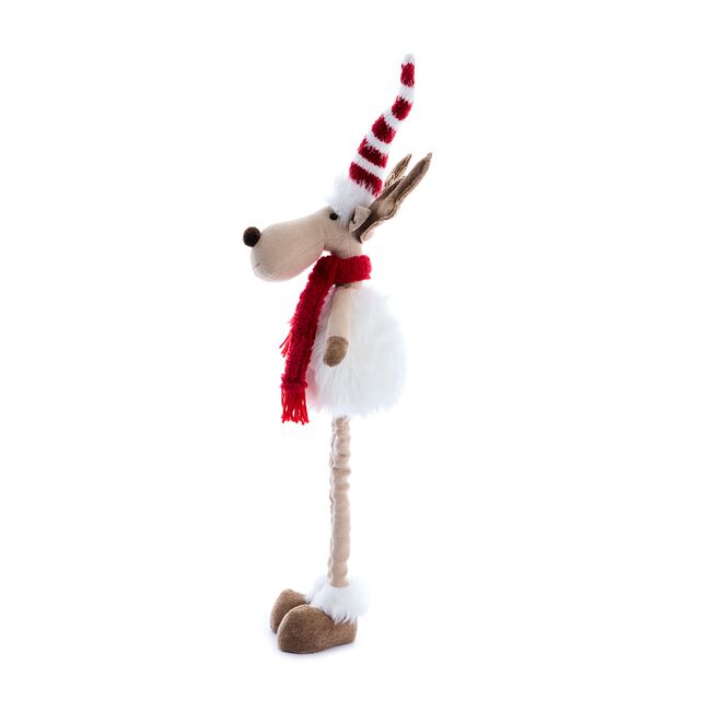Christmas Moose With Extending Legs
