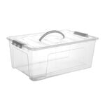 STORAGE MASTER 20L STORAGE BOX WITH CLIP AND HANDLE