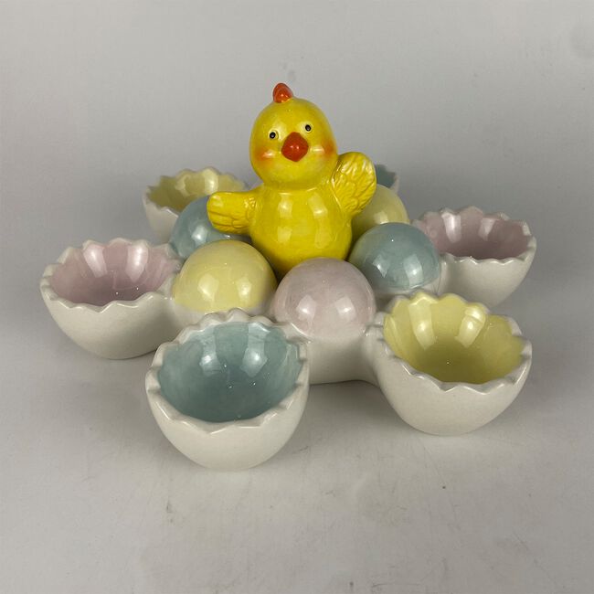 Easter Chicken 6 Eggs Holder