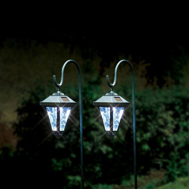 Solar Coach Lantern Lights Set of 2
