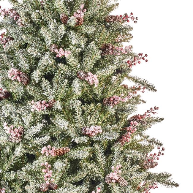 National Tree Snowy Dunhill Fir 7ft Christmas Tree
