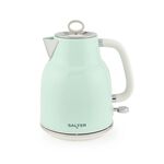 SALTER RETRO GREEN 1.7L Rapid Boil Kettle