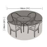 Garland 4-6 Seater Round Furniture Set Cover