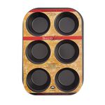 Bakers Select Muffin Tray 6 Cup