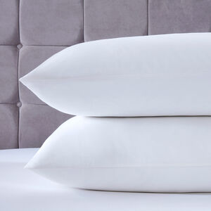200TC Cotton Housewife Pillowcase Pair - White
