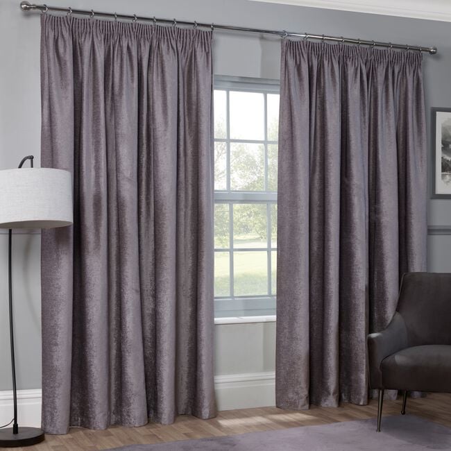 P/PLEAT BLACKOUT THERMAL TEXTURED SLATE 66x54 Ctn