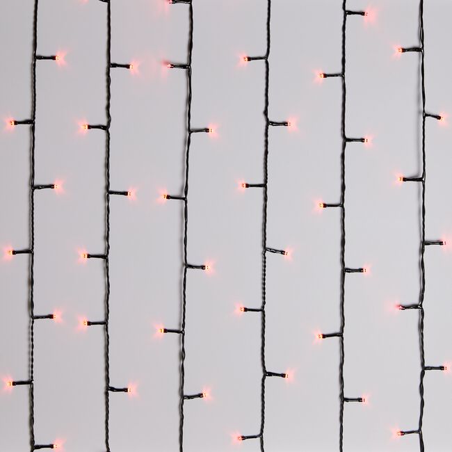 240 RED Led String Lights