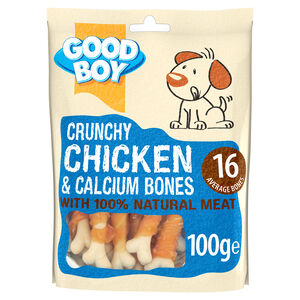 Good Boy Crunchy Chicken & Calcium Bones 100g