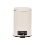 PIFCO RIBBED 3L BEIGE Bathroom Bin