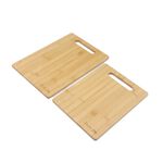 Fiesta Joy Bamboo 2 Piece Cutting Board Set