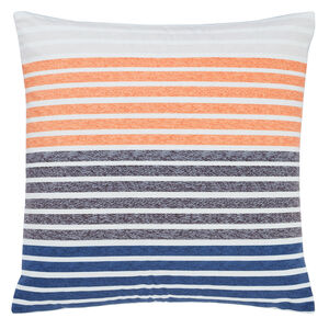 Abstract Stripe Cushion 45 x 45cm - Grey