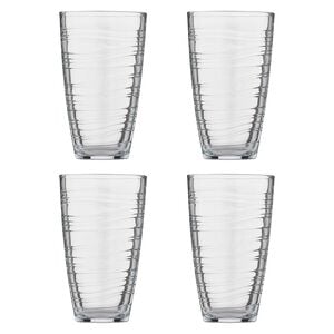 Ravenhead Essential Swirl HiBall Glasses Set Of 4