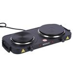 Nordhaus Black Double Hot Plate