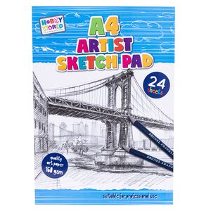 Hobby World A4 Sketch Pad