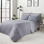 Finley Bedspread 200cm x 220cm - Navy